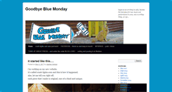 Desktop Screenshot of goodbye-blue-monday.com